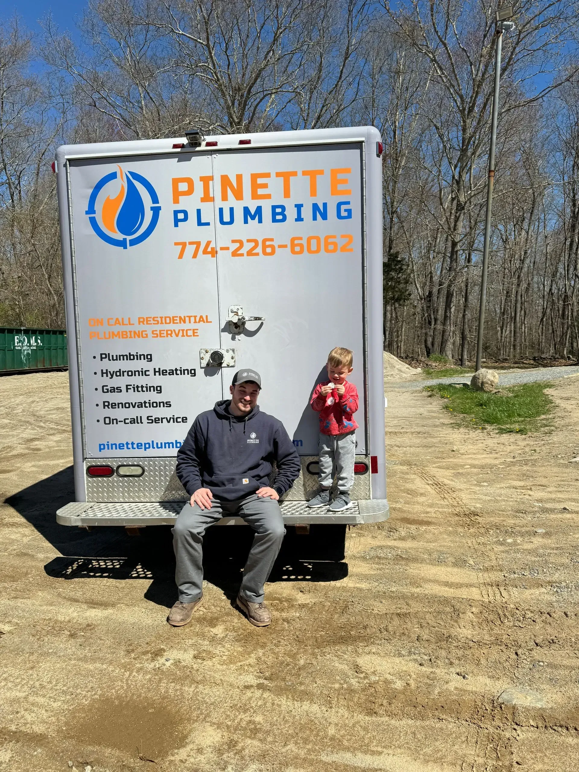 Pinette Plumbing professional at work