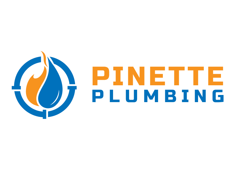 Pinette Plumbing stacked logo